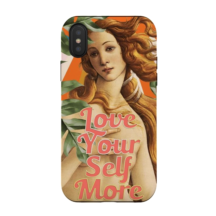 iPhone Xs / X StrongFit Love YourSelf More, Venus by amini54