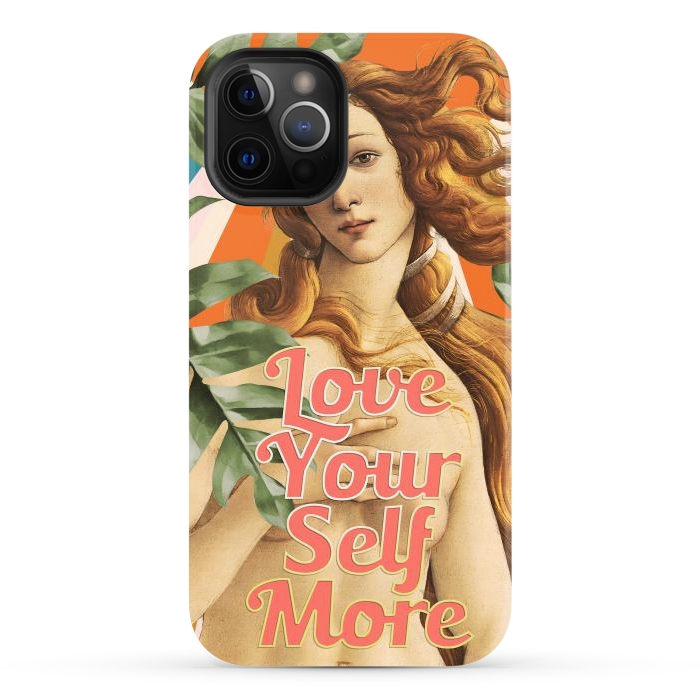 iPhone 12 Pro Max StrongFit Love YourSelf More, Venus by amini54