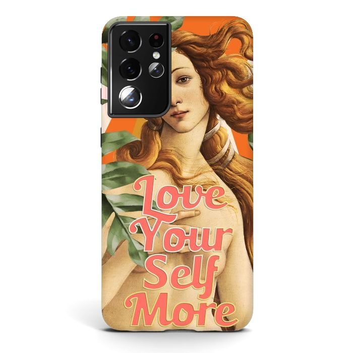 Galaxy S21 ultra StrongFit Love YourSelf More, Venus by amini54