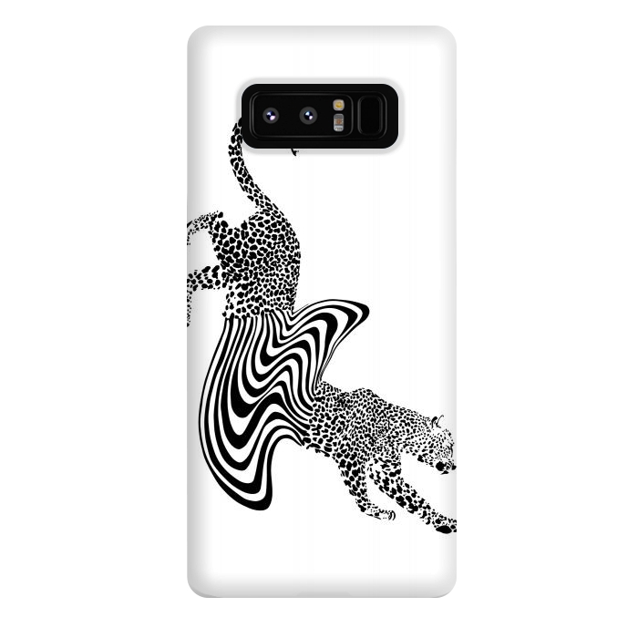 Galaxy Note 8 StrongFit Cheetah Melt  by ECMazur 