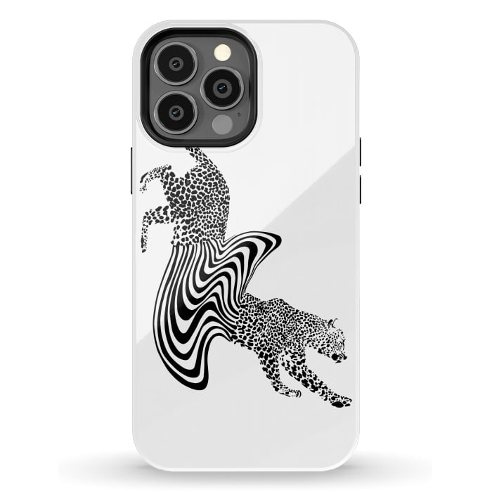 iPhone 13 Pro Max StrongFit Cheetah Melt  by ECMazur 