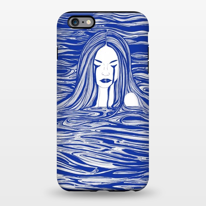 iPhone 6/6s plus StrongFit Blue Sea Nymph by ECMazur 