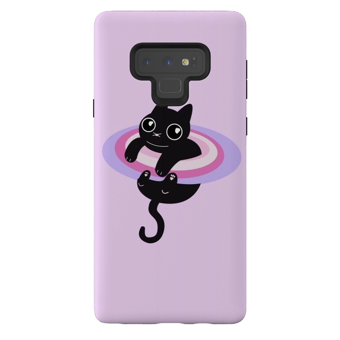 Galaxy Note 9 StrongFit Caturn by ECMazur 