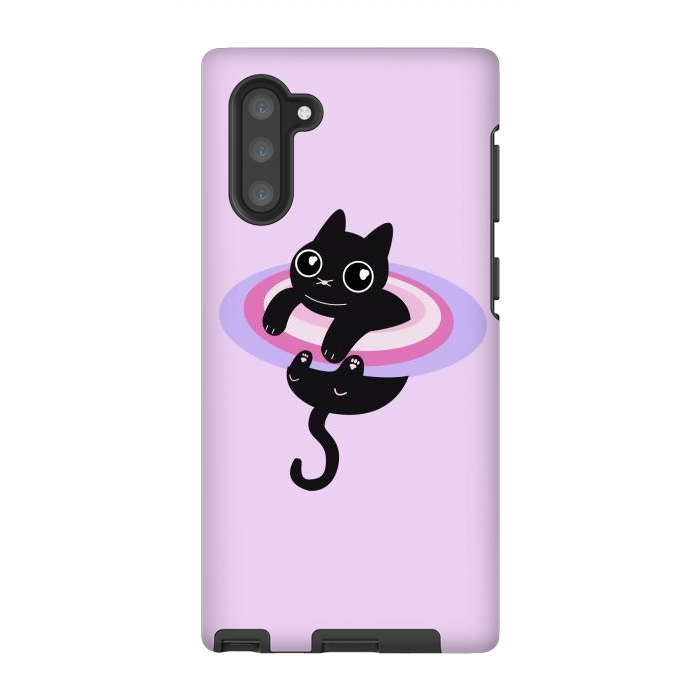 Galaxy Note 10 StrongFit Caturn by ECMazur 