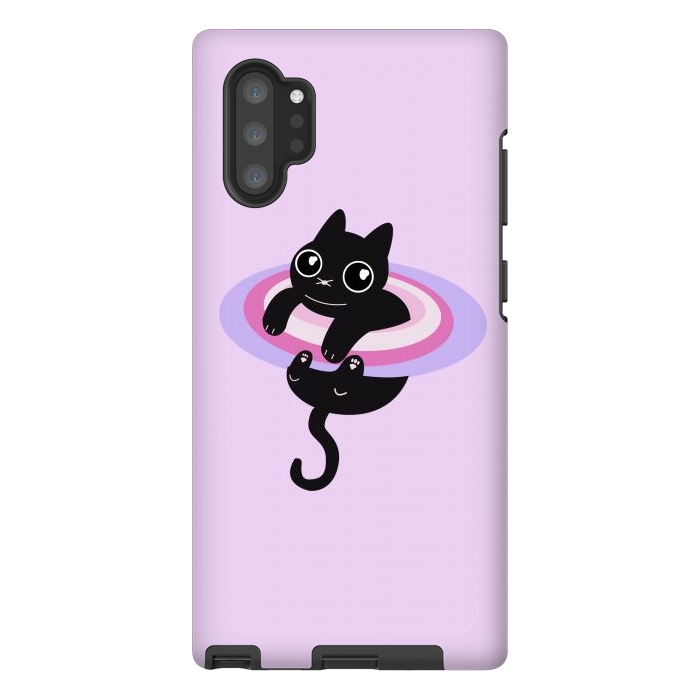 Galaxy Note 10 plus StrongFit Caturn by ECMazur 