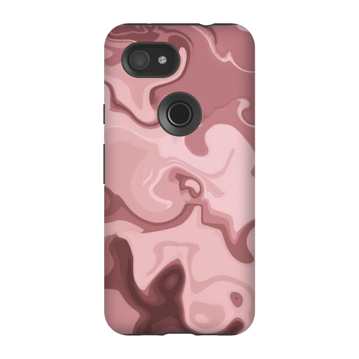 Pixel 3A StrongFit Marble Love by Josie