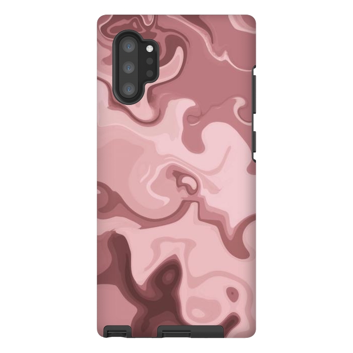 Galaxy Note 10 plus StrongFit Marble Love by Josie