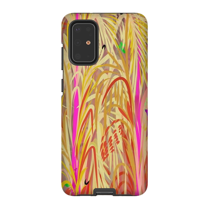 Galaxy S20 Plus StrongFit Pink Hay by Josie