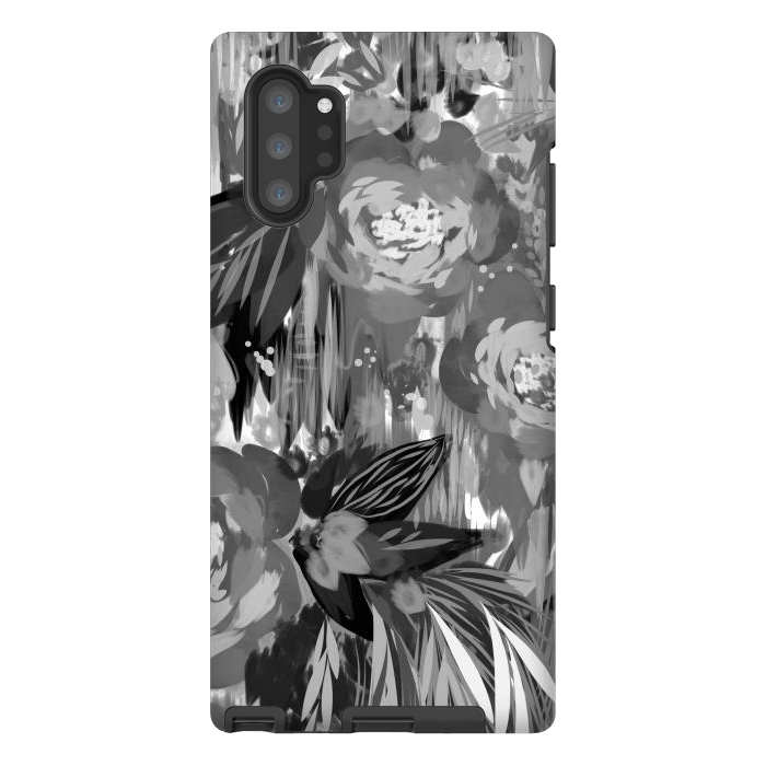 Galaxy Note 10 plus StrongFit Floral Grove  by Josie