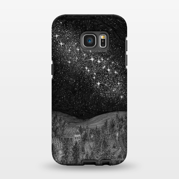 Galaxy S7 EDGE StrongFit Sleeping Under the Stars by ECMazur 