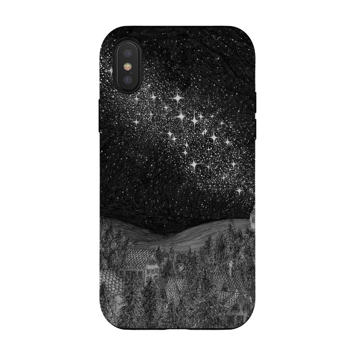 iPhone Xs / X StrongFit Sleeping Under the Stars by ECMazur 