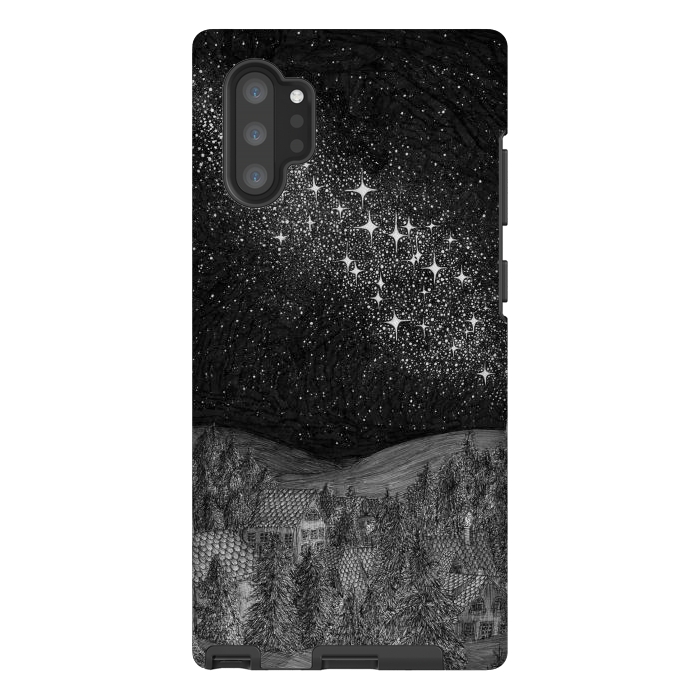 Galaxy Note 10 plus StrongFit Sleeping Under the Stars by ECMazur 