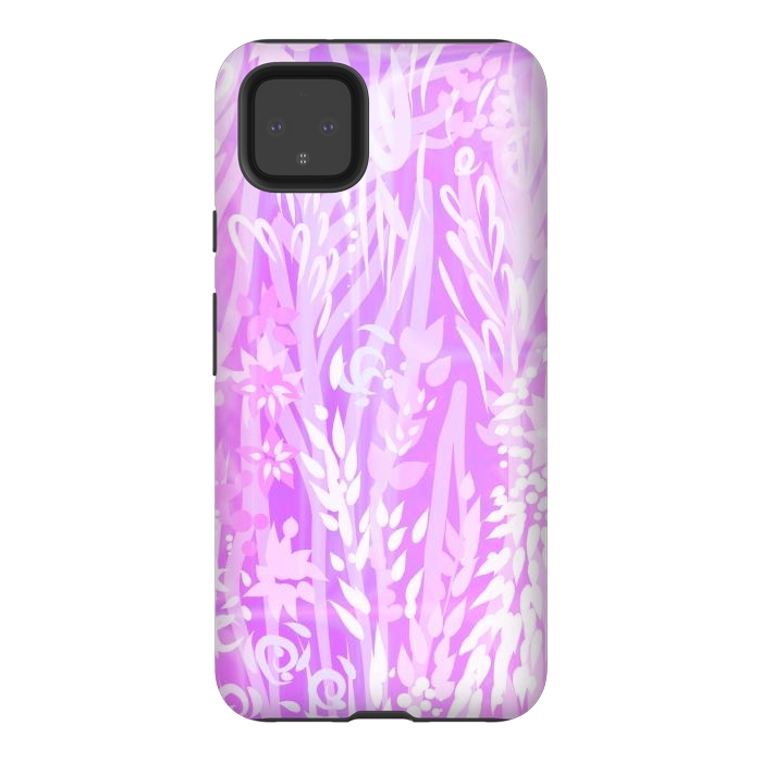 Pixel 4XL StrongFit Flowers of Life by Josie