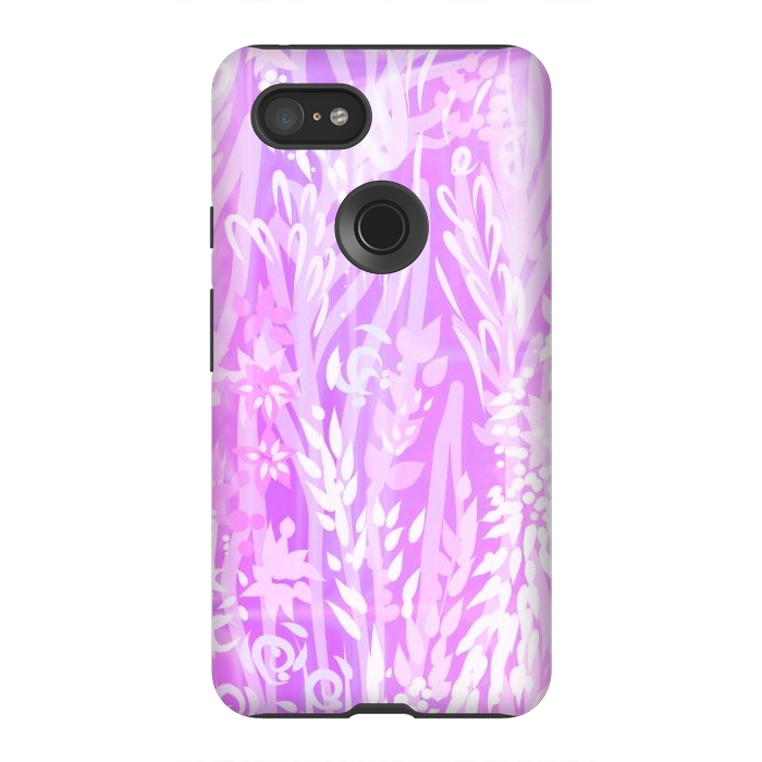 Pixel 3XL StrongFit Flowers of Life by Josie