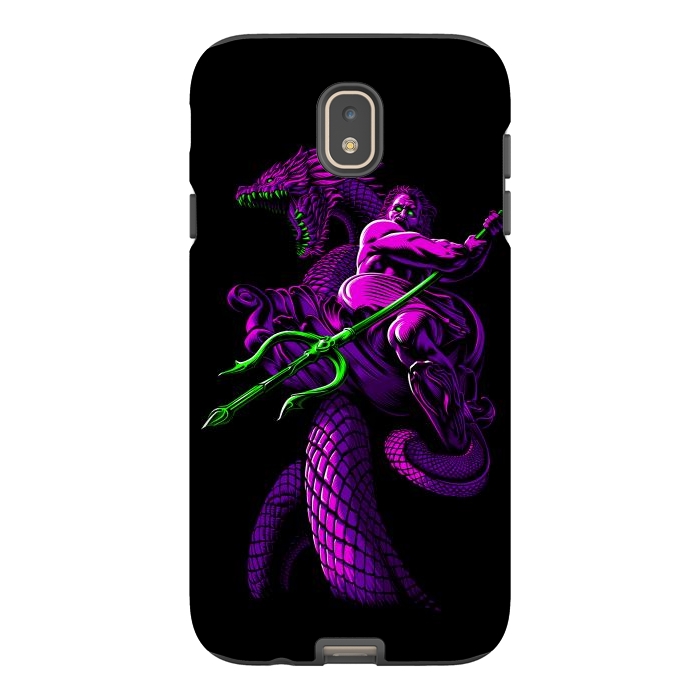 Galaxy J7 StrongFit Poseidon with Trident and Dragon by Alberto