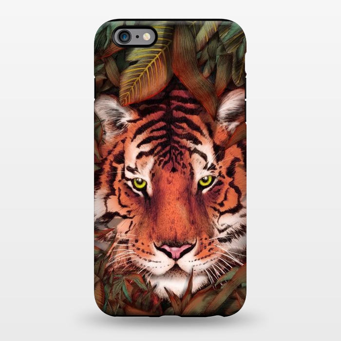 iPhone 6/6s plus StrongFit Jungle Tiger Majesty Colour Version by ECMazur 