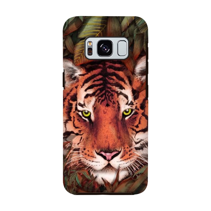 Galaxy S8 StrongFit Jungle Tiger Majesty Colour Version by ECMazur 