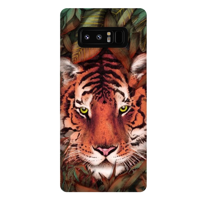 Galaxy Note 8 StrongFit Jungle Tiger Majesty Colour Version by ECMazur 