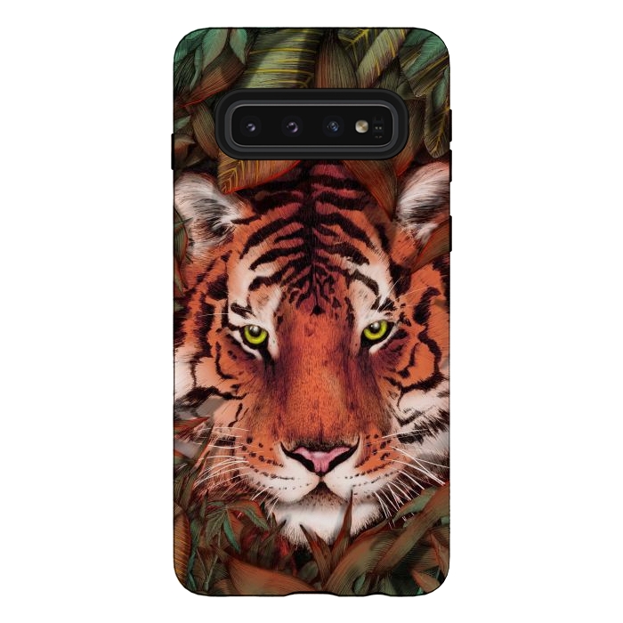 Galaxy S10 StrongFit Jungle Tiger Majesty Colour Version by ECMazur 