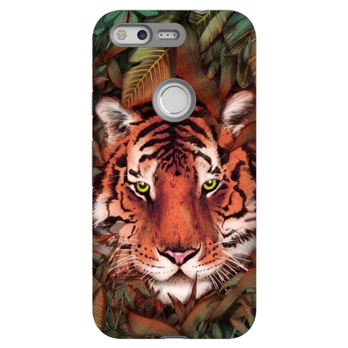 Pixel StrongFit Jungle Tiger Majesty Colour Version by ECMazur 