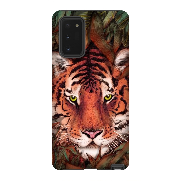 Galaxy Note 20 StrongFit Jungle Tiger Majesty Colour Version por ECMazur 