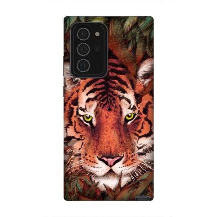 Galaxy Note 20 Ultra StrongFit Jungle Tiger Majesty Colour Version by ECMazur 