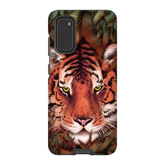 Galaxy S20 StrongFit Jungle Tiger Majesty Colour Version by ECMazur 