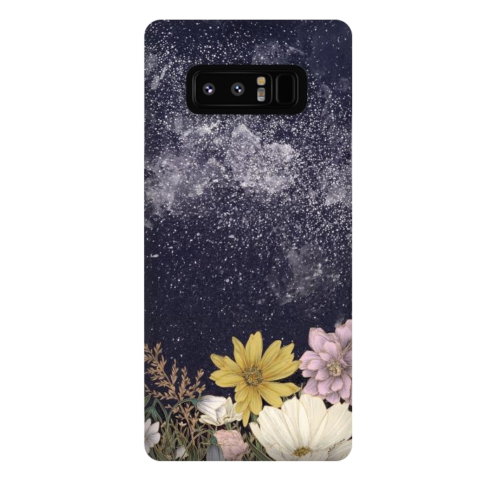 Galaxy Note 8 StrongFit Galaxy in Bloom by ECMazur 