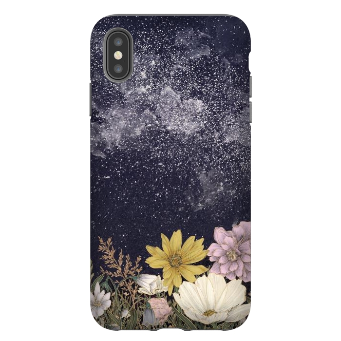 iPhone Xs Max StrongFit Galaxy in Bloom by ECMazur 