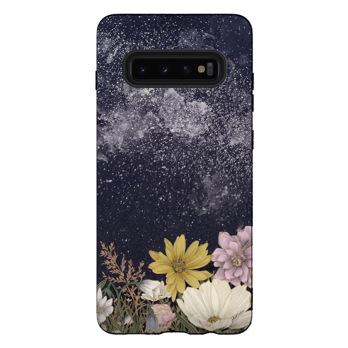 Galaxy S10 plus StrongFit Galaxy in Bloom by ECMazur 