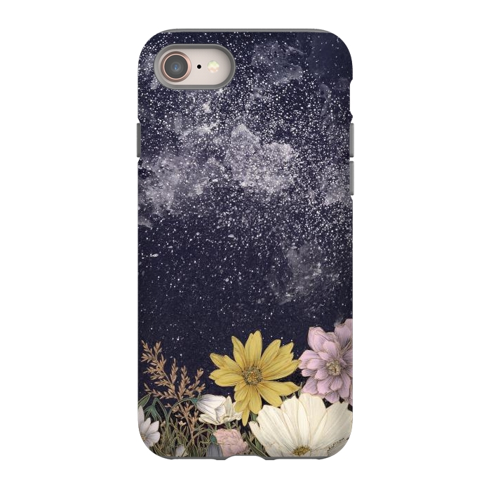 iPhone SE StrongFit Galaxy in Bloom by ECMazur 