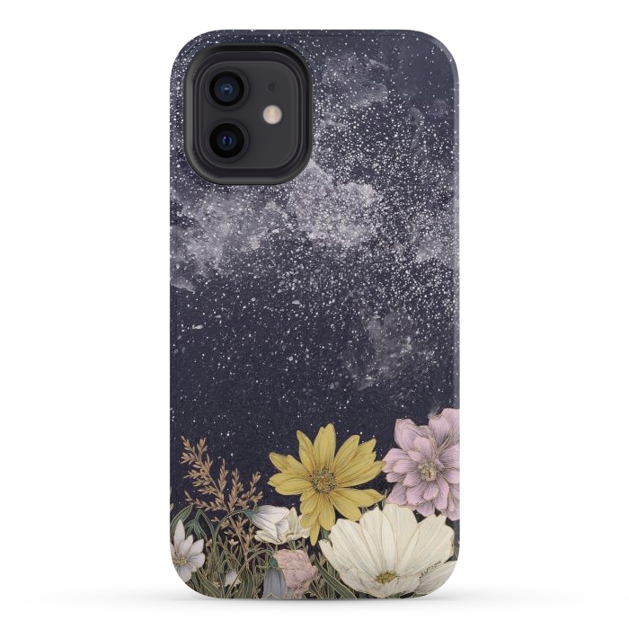 iPhone 12 mini StrongFit Galaxy in Bloom by ECMazur 