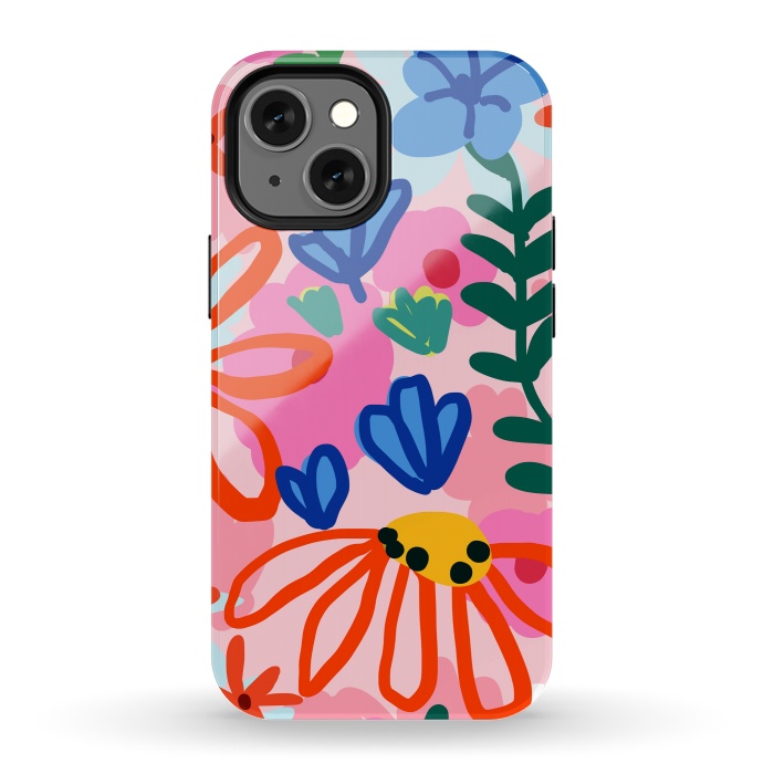 iPhone 13 mini StrongFit That Floral Summer Kinda Feeling by Uma Prabhakar Gokhale