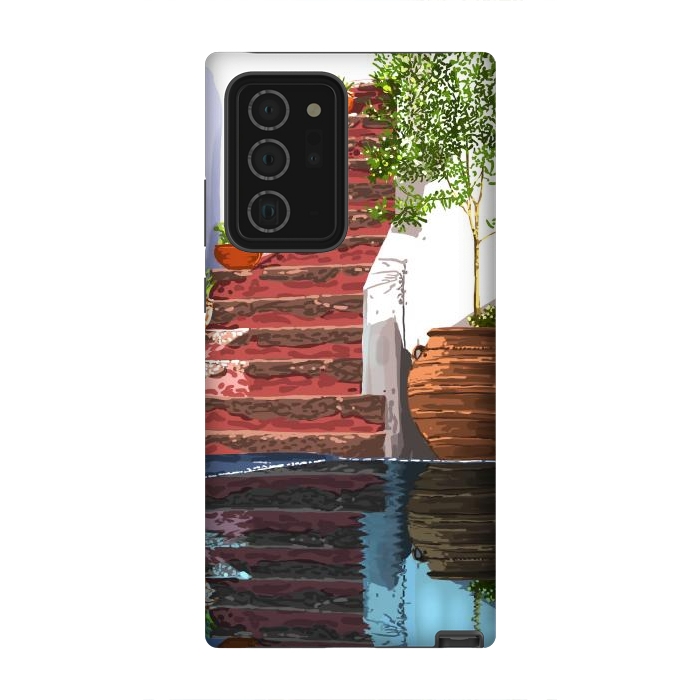 Galaxy Note 20 Ultra StrongFit Serenity Weekend | Mindful Travel Greece Architecture | Rustic Earthy Swim Pool | Peace & Positivity by Uma Prabhakar Gokhale