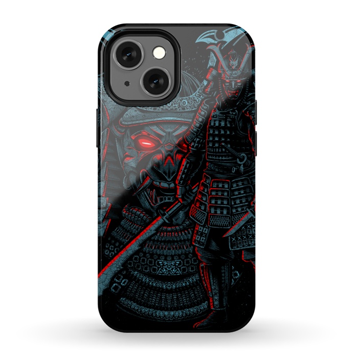 iPhone 13 mini StrongFit Legendary Samurai Warrior by Alberto