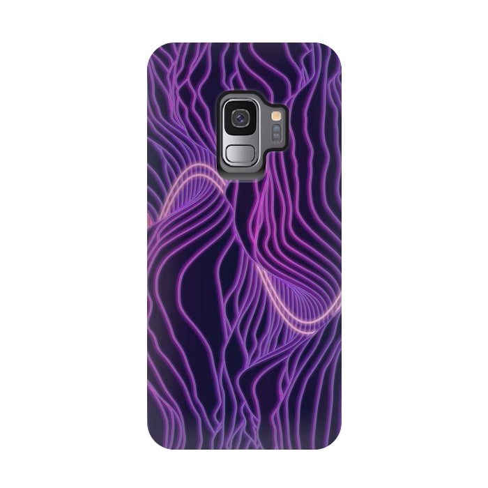 Galaxy S9 StrongFit Neon Sunrise by amini54