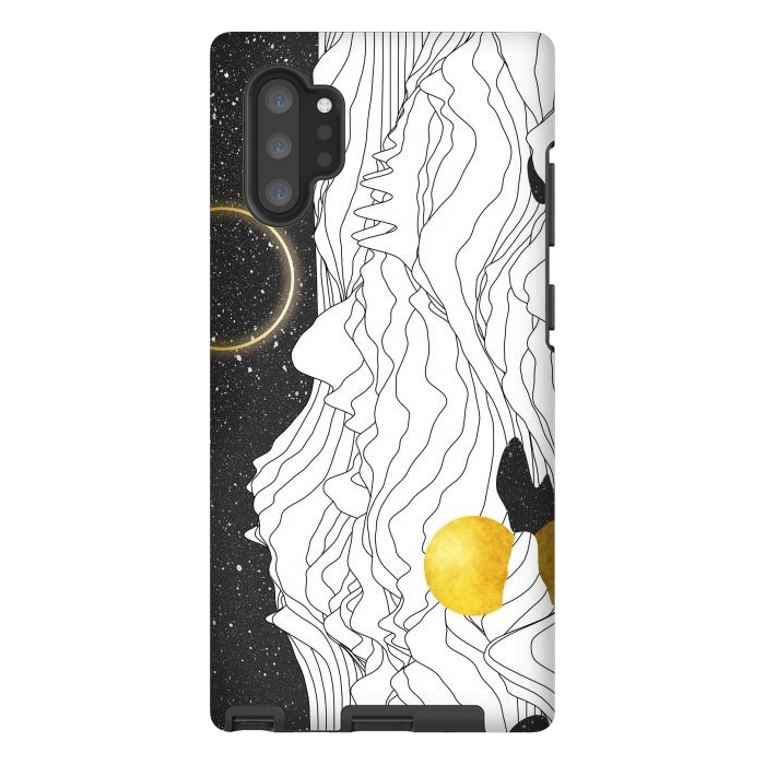 Galaxy Note 10 plus StrongFit Mono Two Moons by amini54