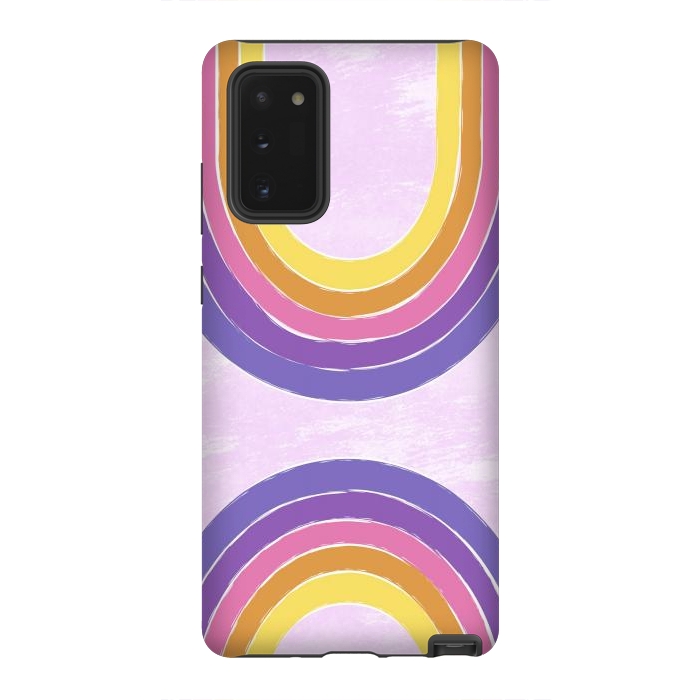 Galaxy Note 20 StrongFit Double Rainbow by Martina
