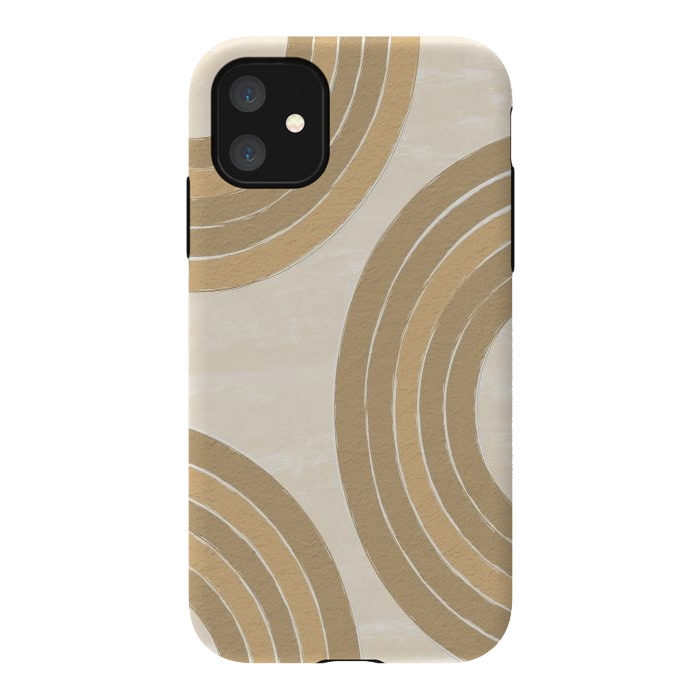 iPhone 11 StrongFit Sand Rainbow by Martina