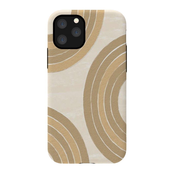 iPhone 11 Pro StrongFit Sand Rainbow by Martina