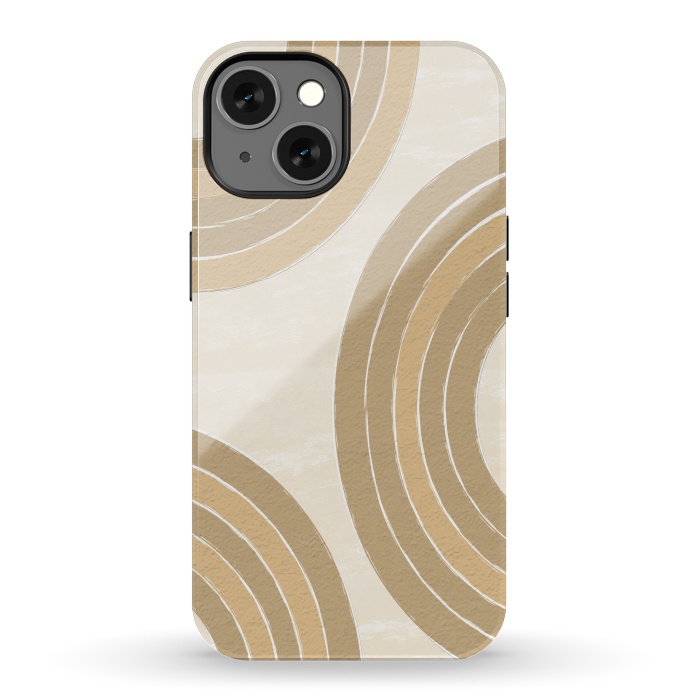 iPhone 13 StrongFit Sand Rainbow by Martina