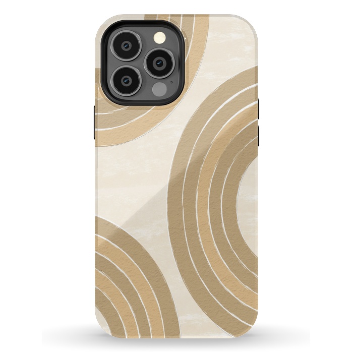 iPhone 13 Pro Max StrongFit Sand Rainbow by Martina
