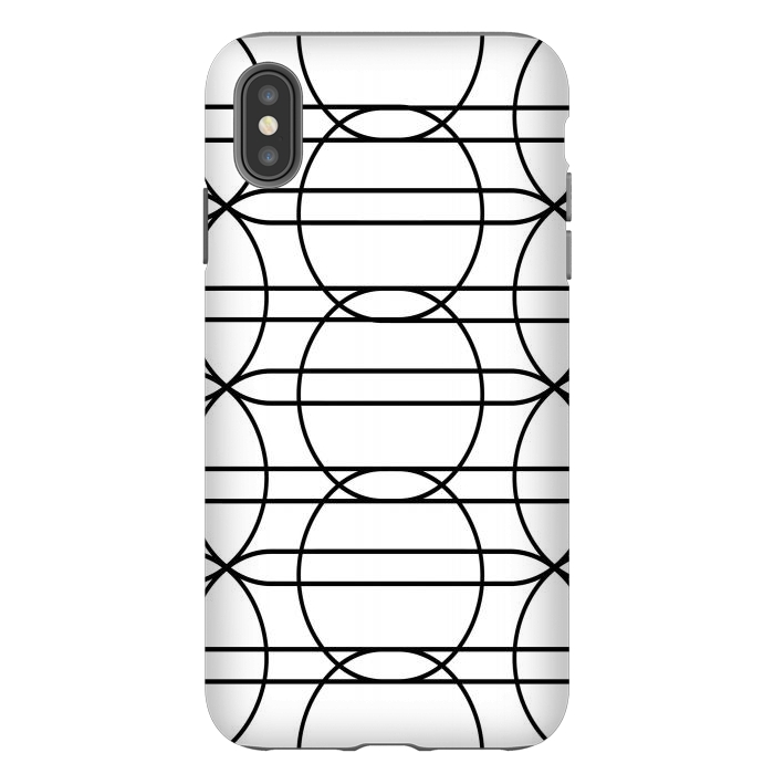 iPhone Xs Max StrongFit Artdeco lines by Martina