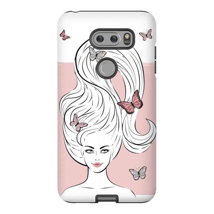 V30 StrongFit Butterfly Hair Girl by Martina