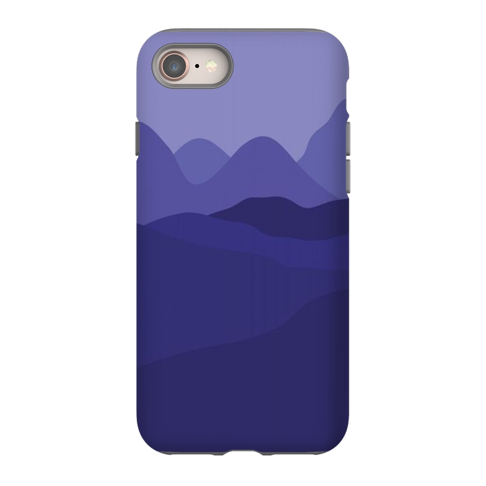 iPhone 8 StrongFit Purple Mountains by Martina