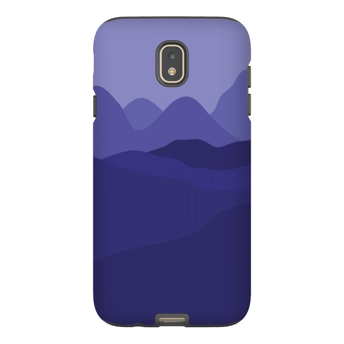 Galaxy J7 StrongFit Purple Mountains by Martina