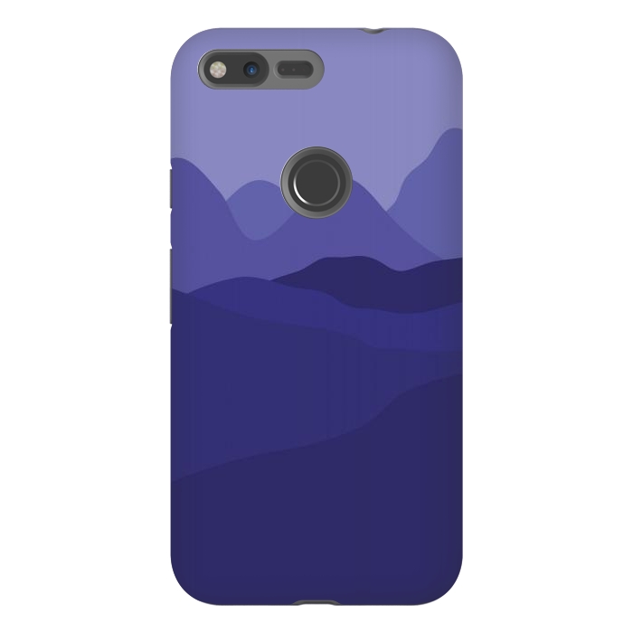 Pixel XL StrongFit Purple Mountains by Martina
