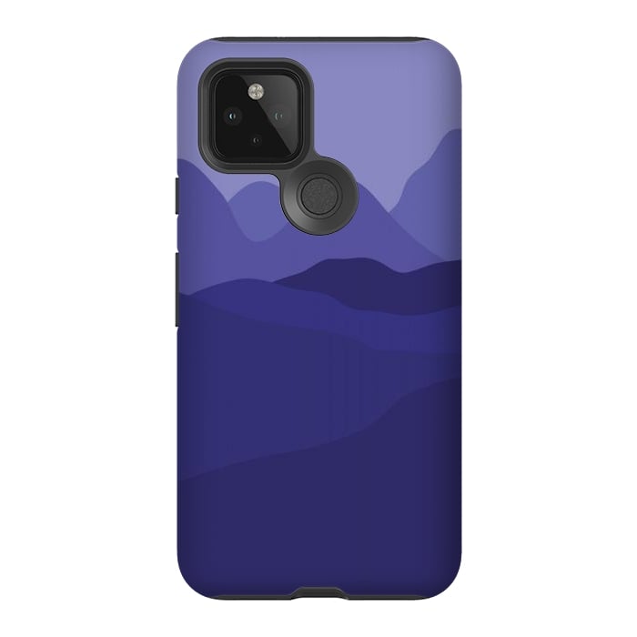 Pixel 5 StrongFit Purple Mountains by Martina