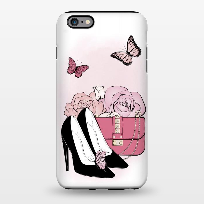 iPhone 6/6s plus StrongFit Pink fashionista by Martina