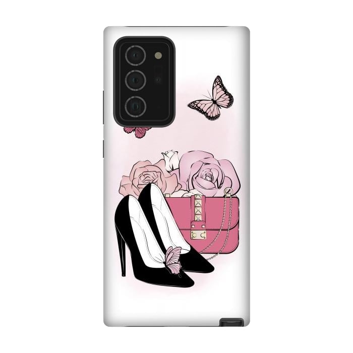 Galaxy Note 20 Ultra StrongFit Pink fashionista by Martina